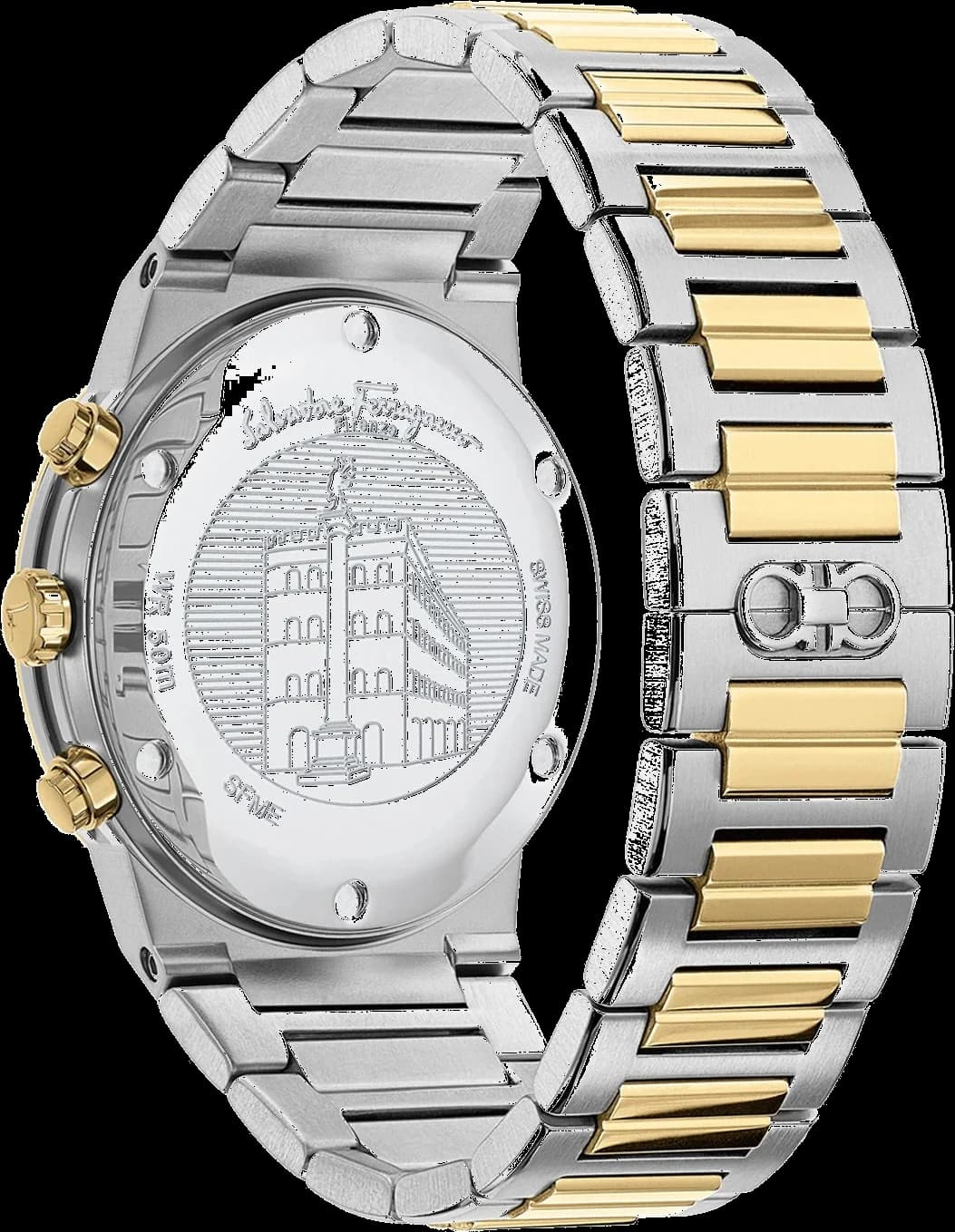 Profil de la montre Salvatore Ferragamo SFME00821, boîtier argent