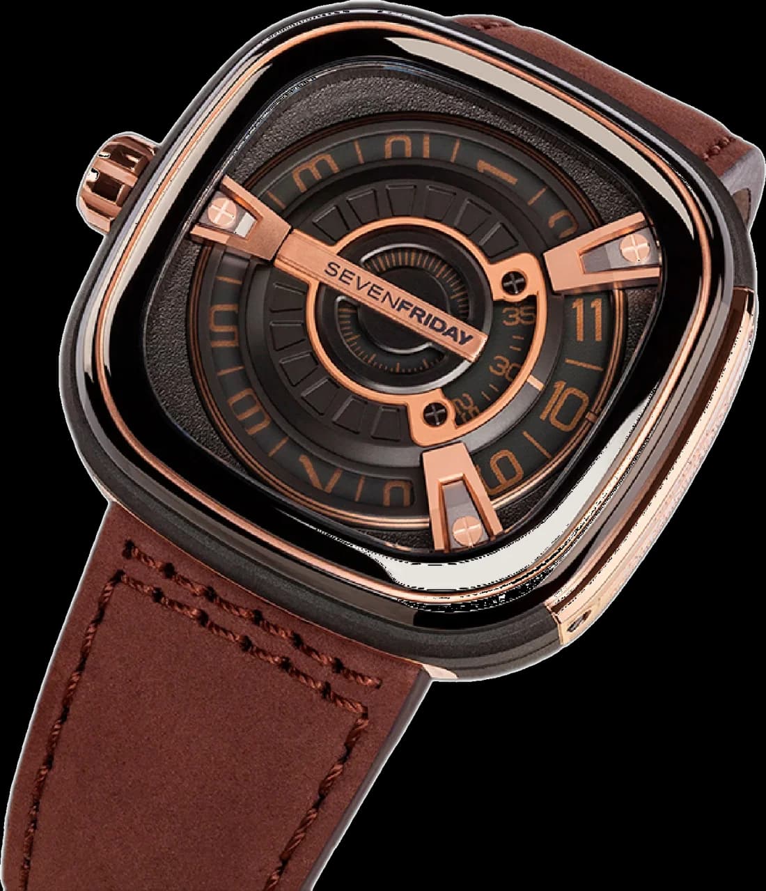 Bracelet cuir de la montre Sevenfriday M2/02