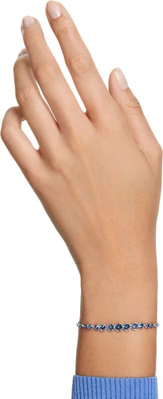 Cadran Swarovski 5663394 aux index cristal et aiguilles fines lumineuses