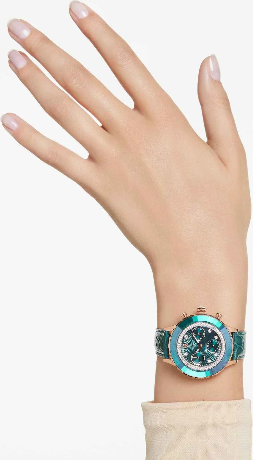 Bracelet cuir de la montre Swarovski 5672931