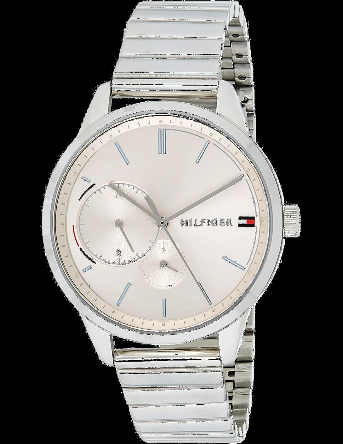 Montre femme Tommy Hilfiger 1782020, cadran rose avec bracelet acier