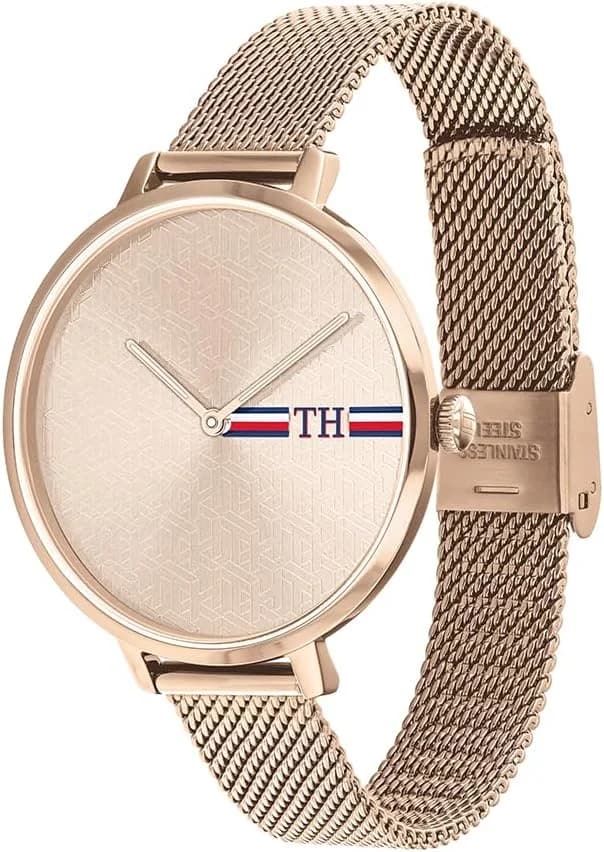 Profil de la montre Tommy Hilfiger 1782158, boîtier noir