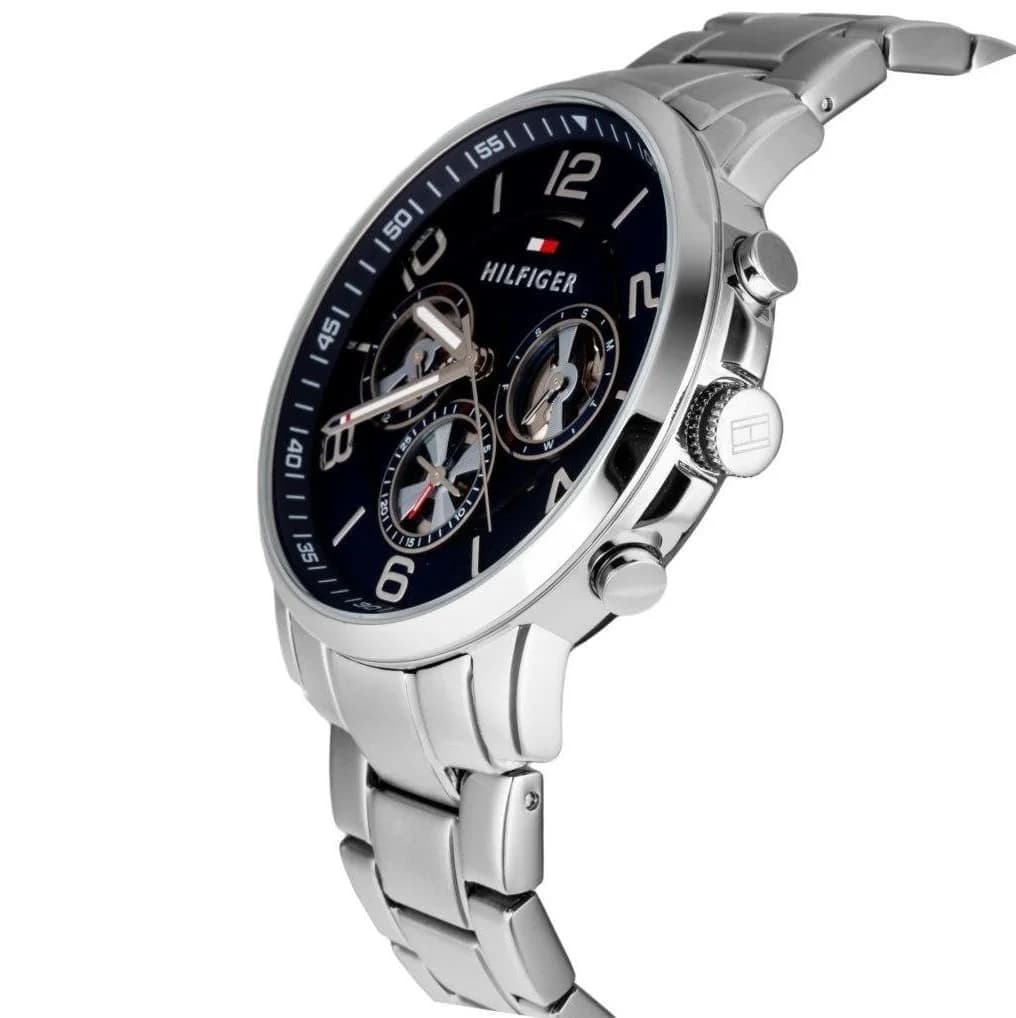 Profil de la montre Tommy Hilfiger 1791293, boîtier argent