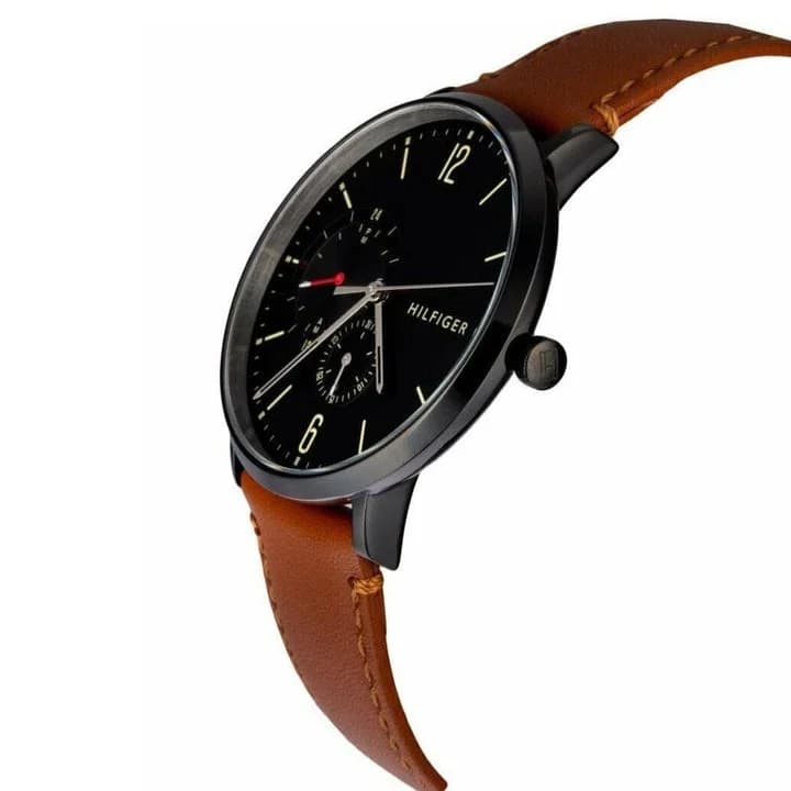 Profil de la montre Tommy Hilfiger 1791510, boîtier noir