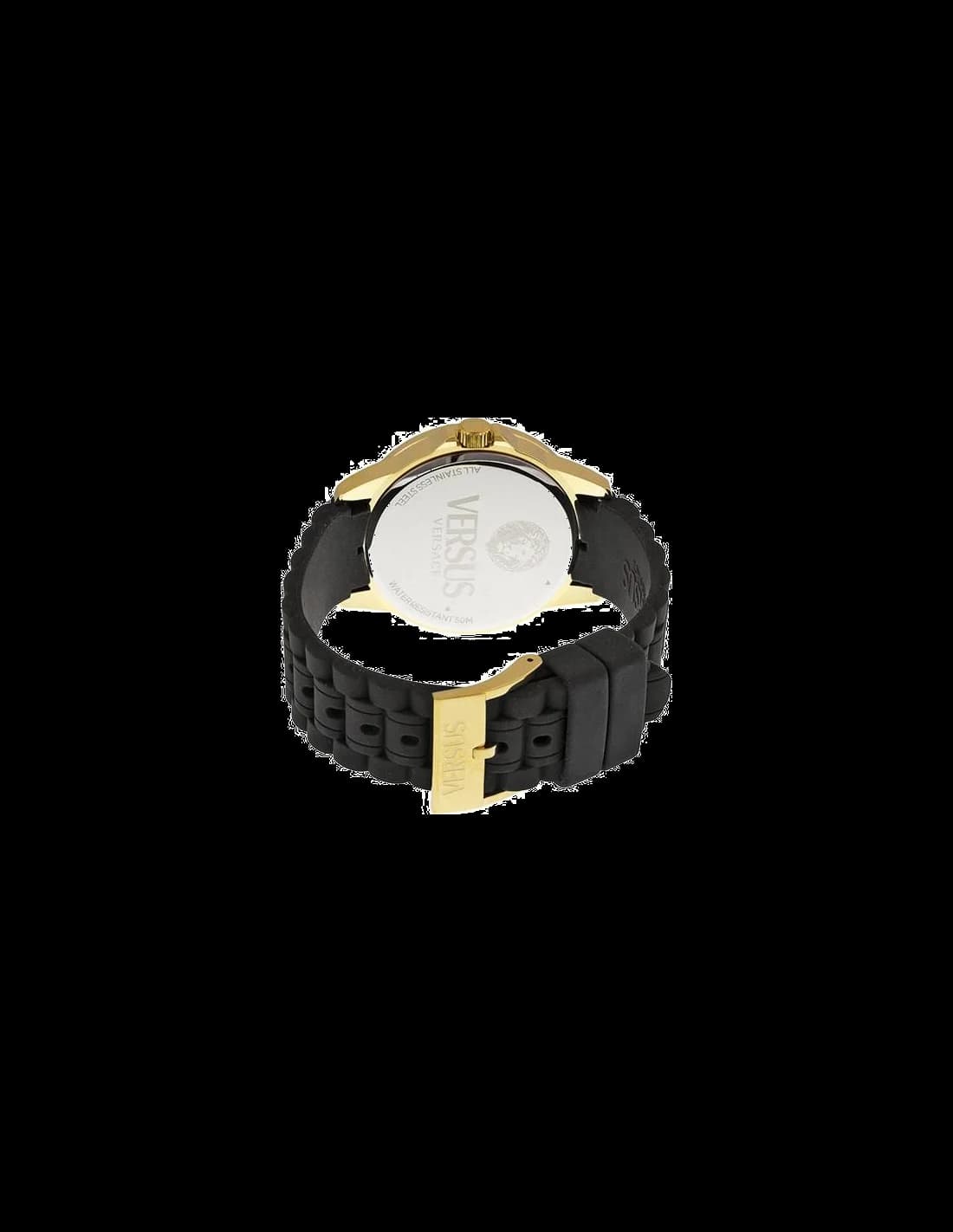 Cadran noir de la montre Versus by Versace AL13LBQ709A009 en détail