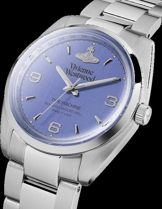 Profil de la montre Vivienne Westwood VV274MBLSL, boîtier argent