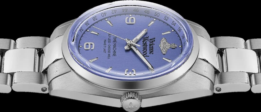 Bracelet acier de la montre Vivienne Westwood VV274MBLSL