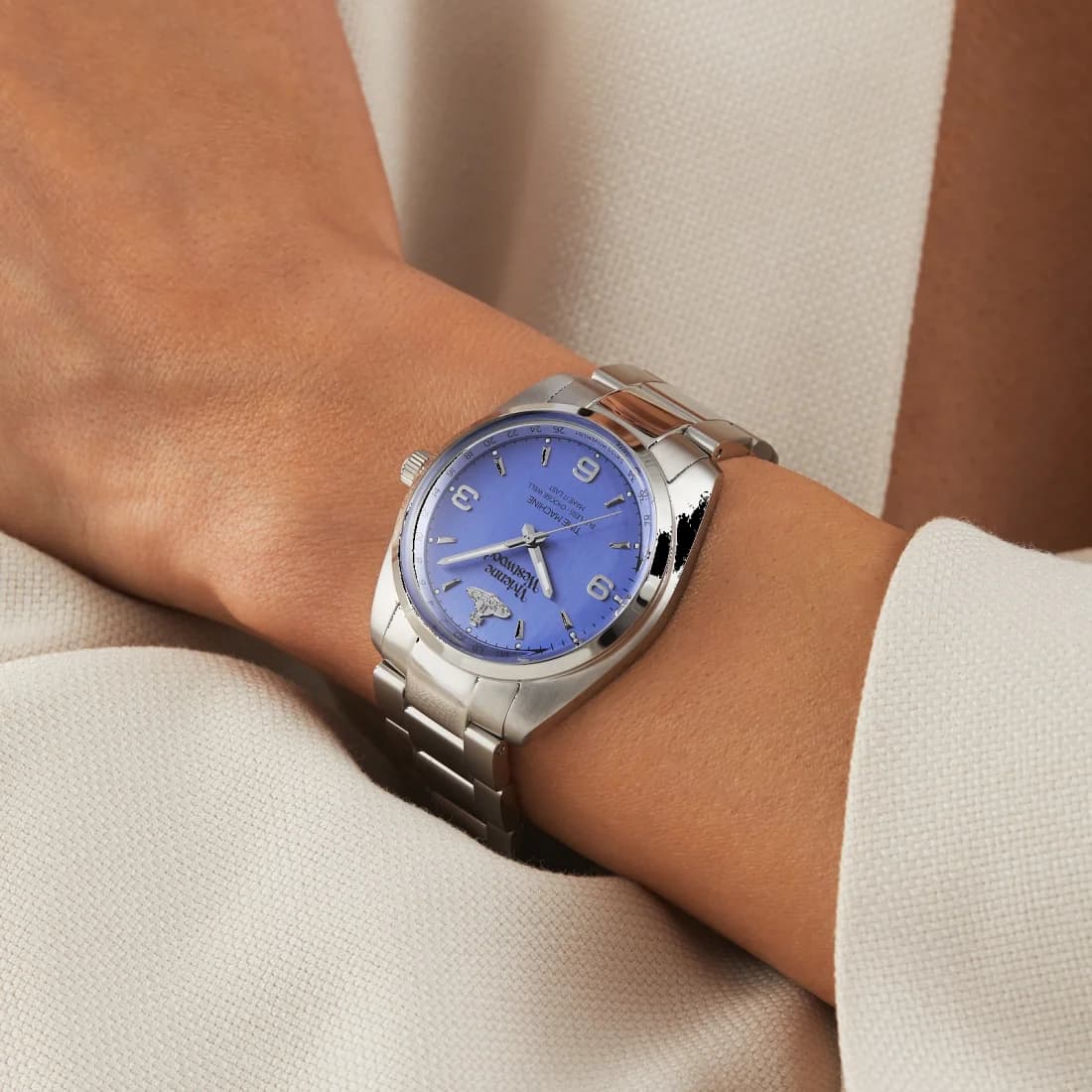 Bracelet acier de la montre Vivienne Westwood VV274MBLSL