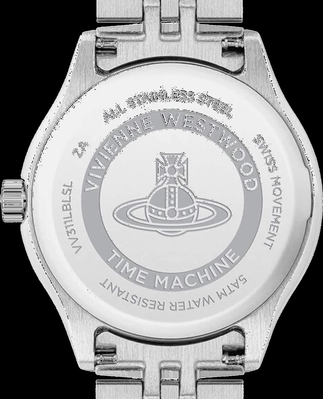 Profil de la montre Vivienne Westwood VV311LBLSL, boîtier argent