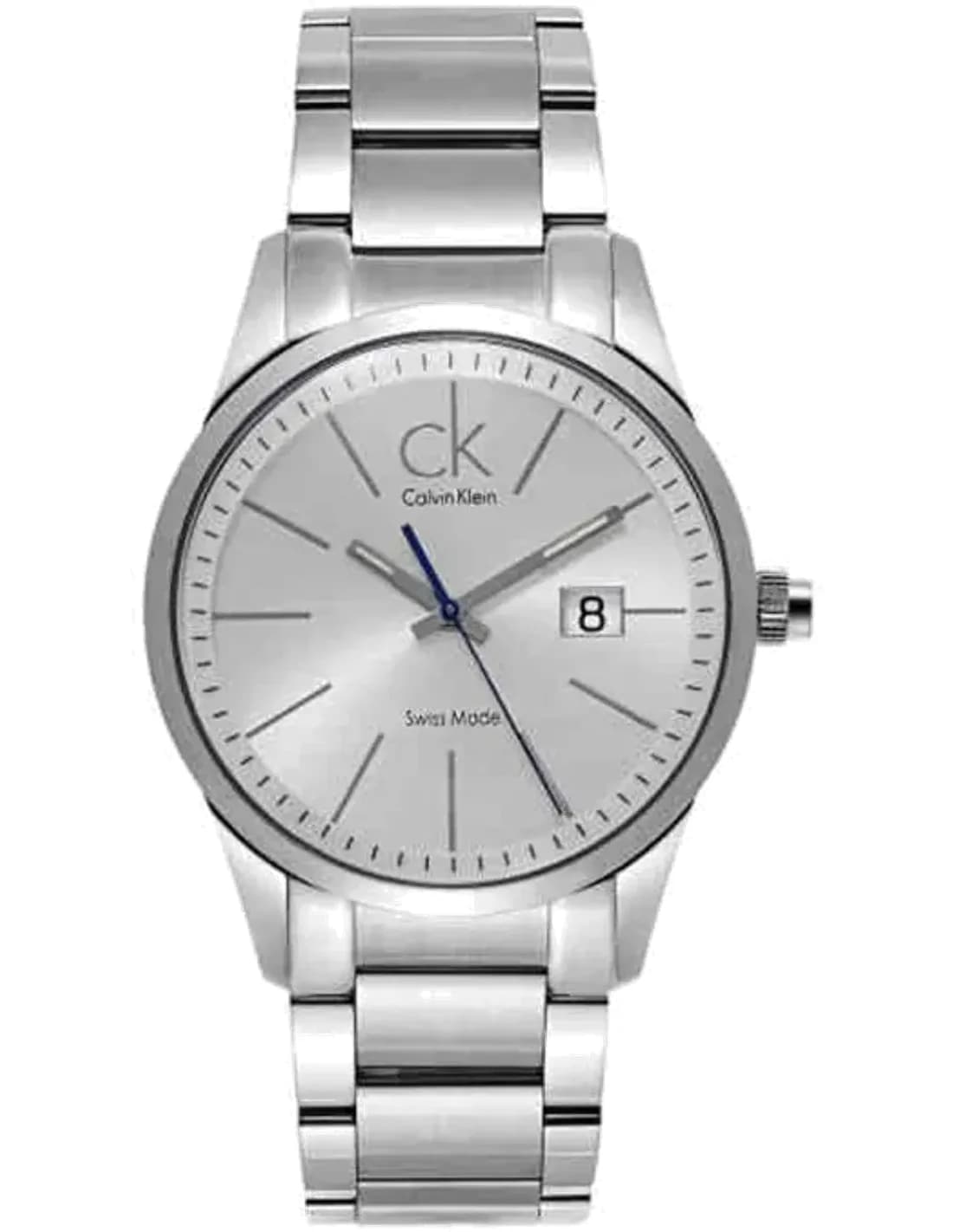 Montre Calvin Klein K2246120 en Acier Inoxydable avec Cadran Argenté
