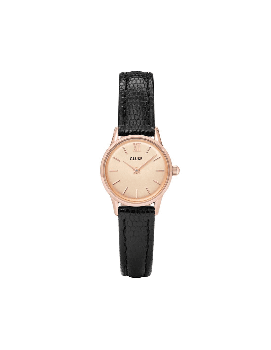 Montre Femme Cluse La Vedette CL50028 Noir fond or rose