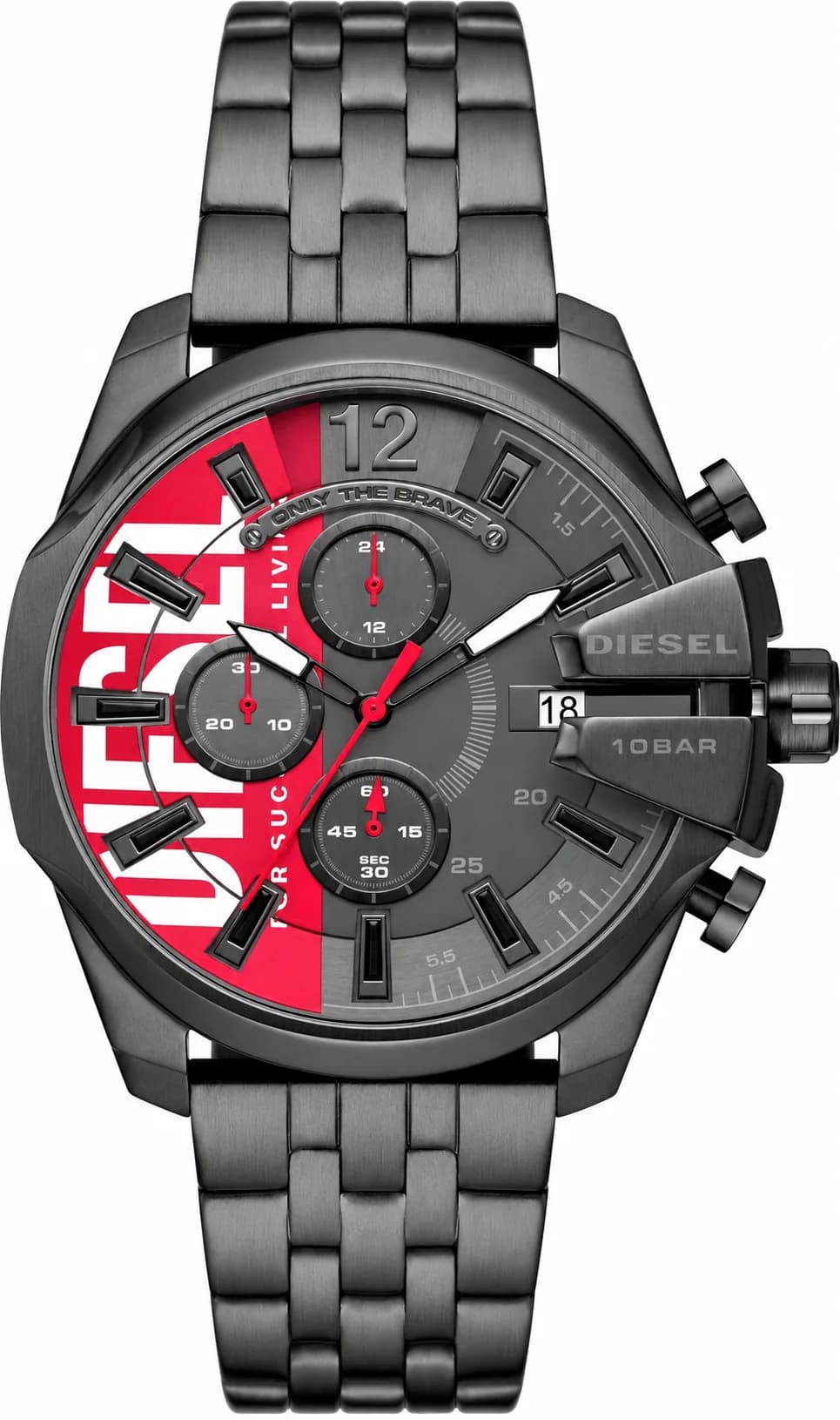 Montre Homme Diesel Baby Chief DZ4600 en acier inoxydable