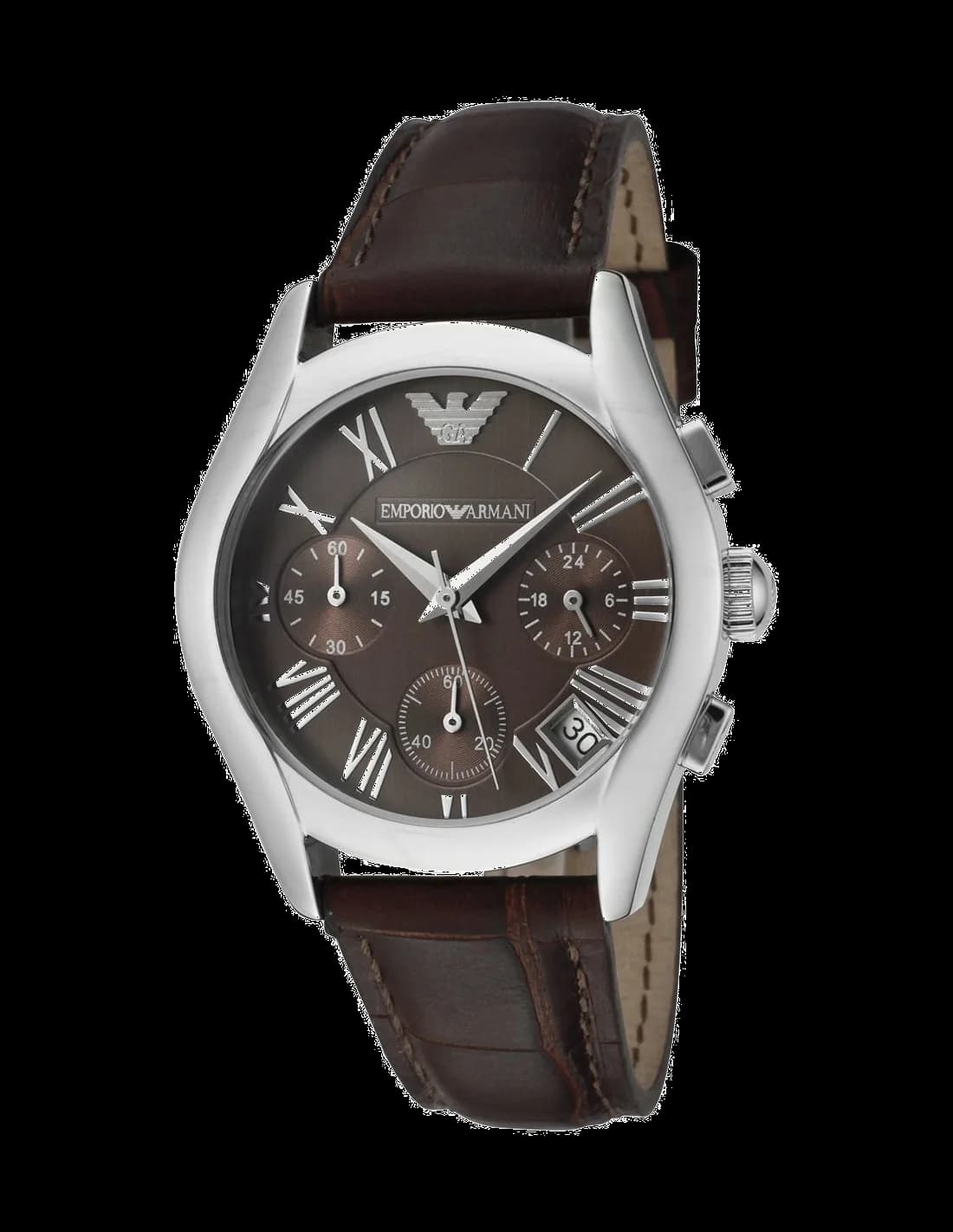 Montre Femme Emporio Armani AR0672 en Acier Inoxydable et Cadran Noir