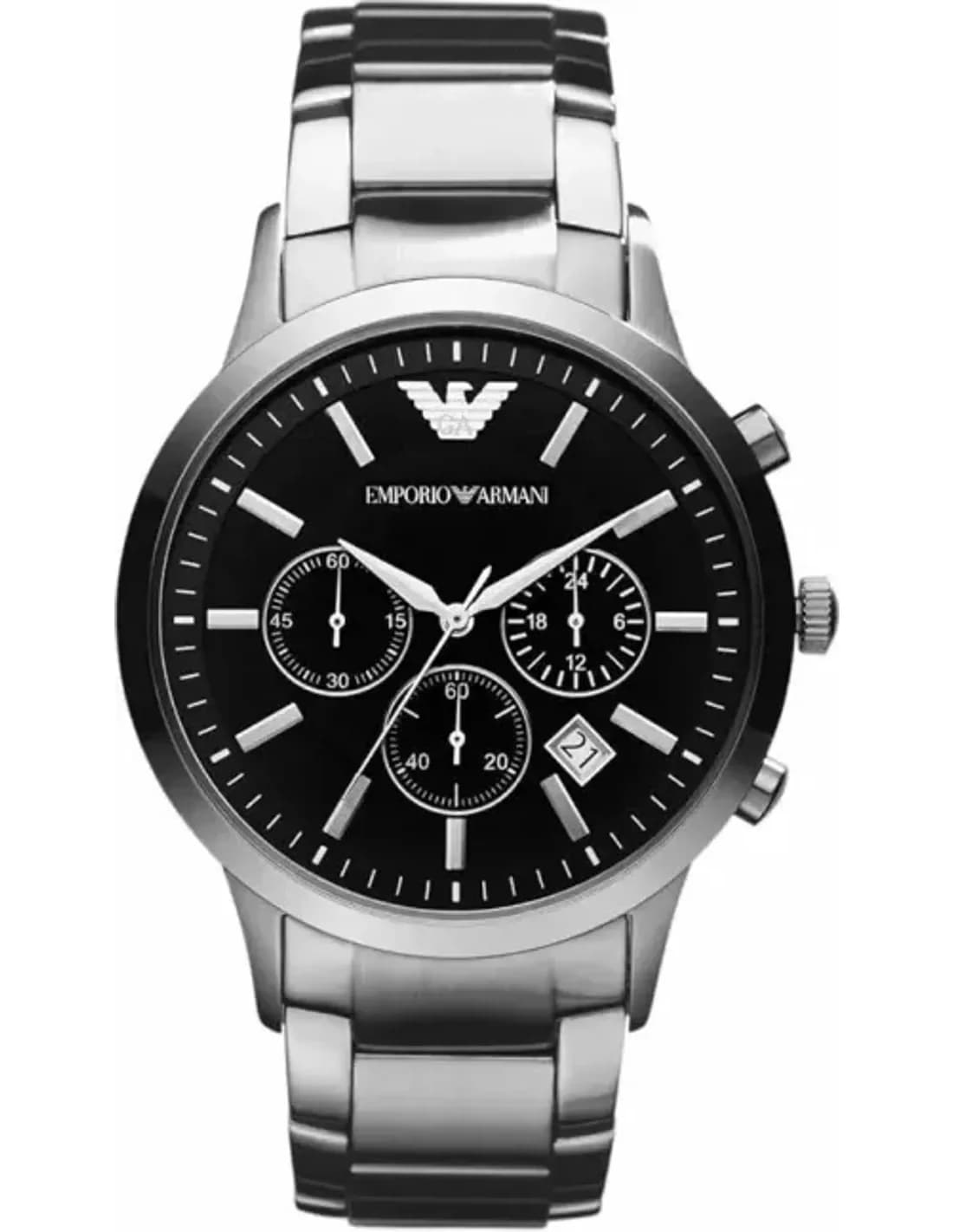 Montre Emporio Armani AR2434 Chronographe Acier Argenté