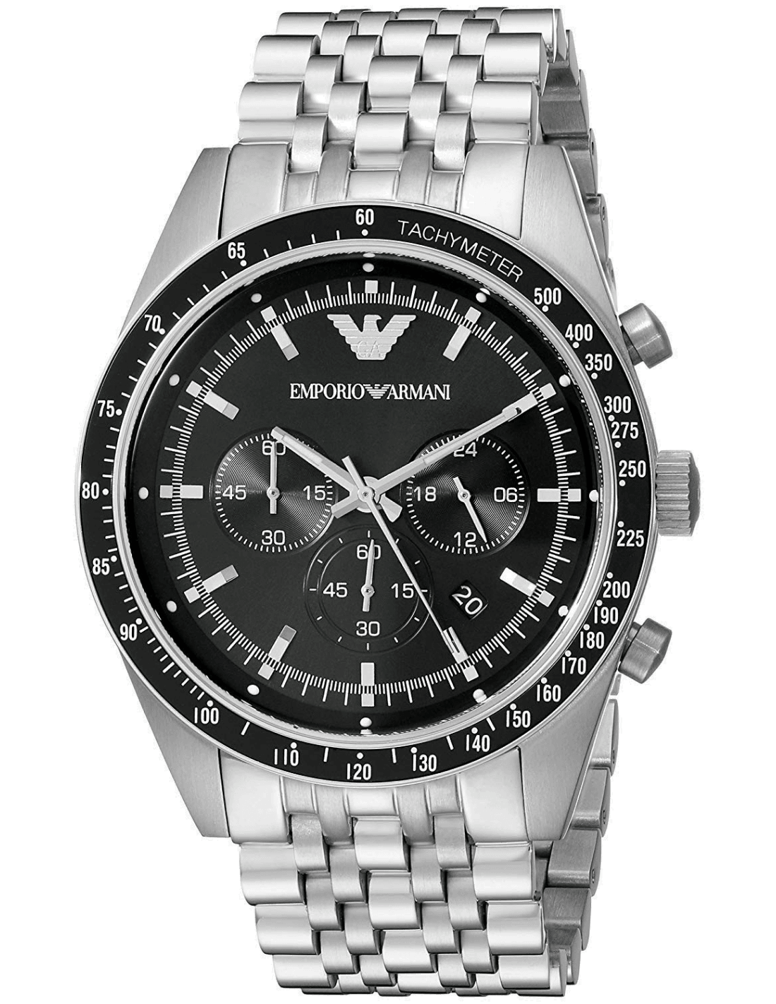 Montre Homme Emporio Armani Sportivo AR5988 Chronomètre en acier