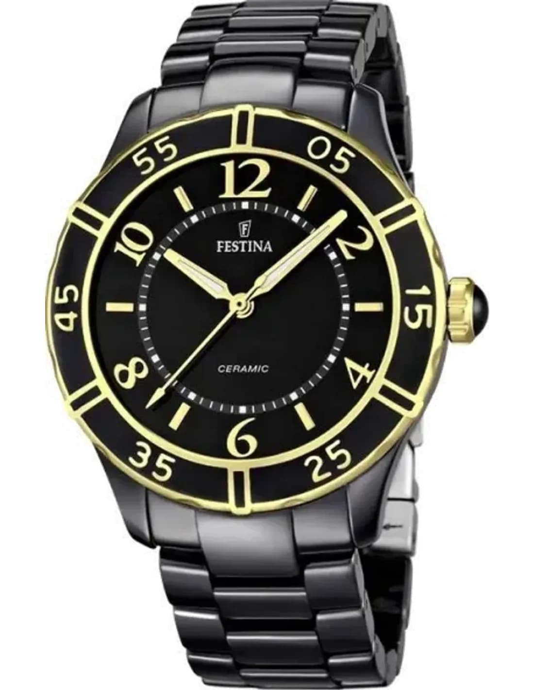 Montre Femme Festina F16633/2 en céramique noire