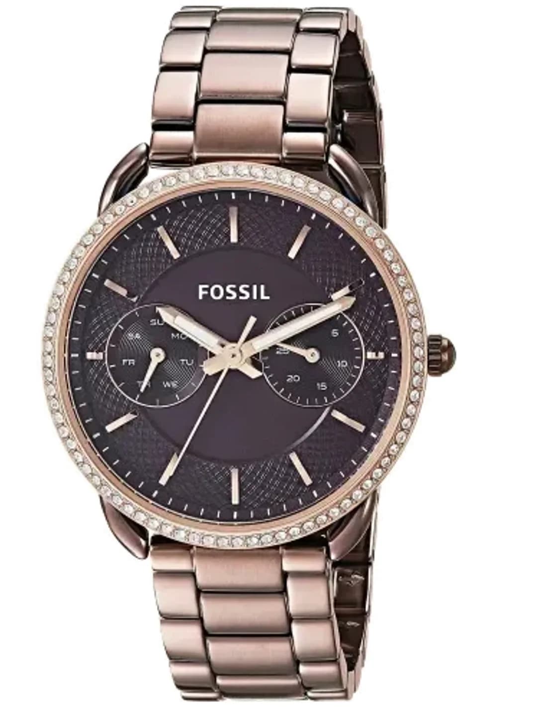 Montre Fossil ES4258 en Acier Inoxydable marron