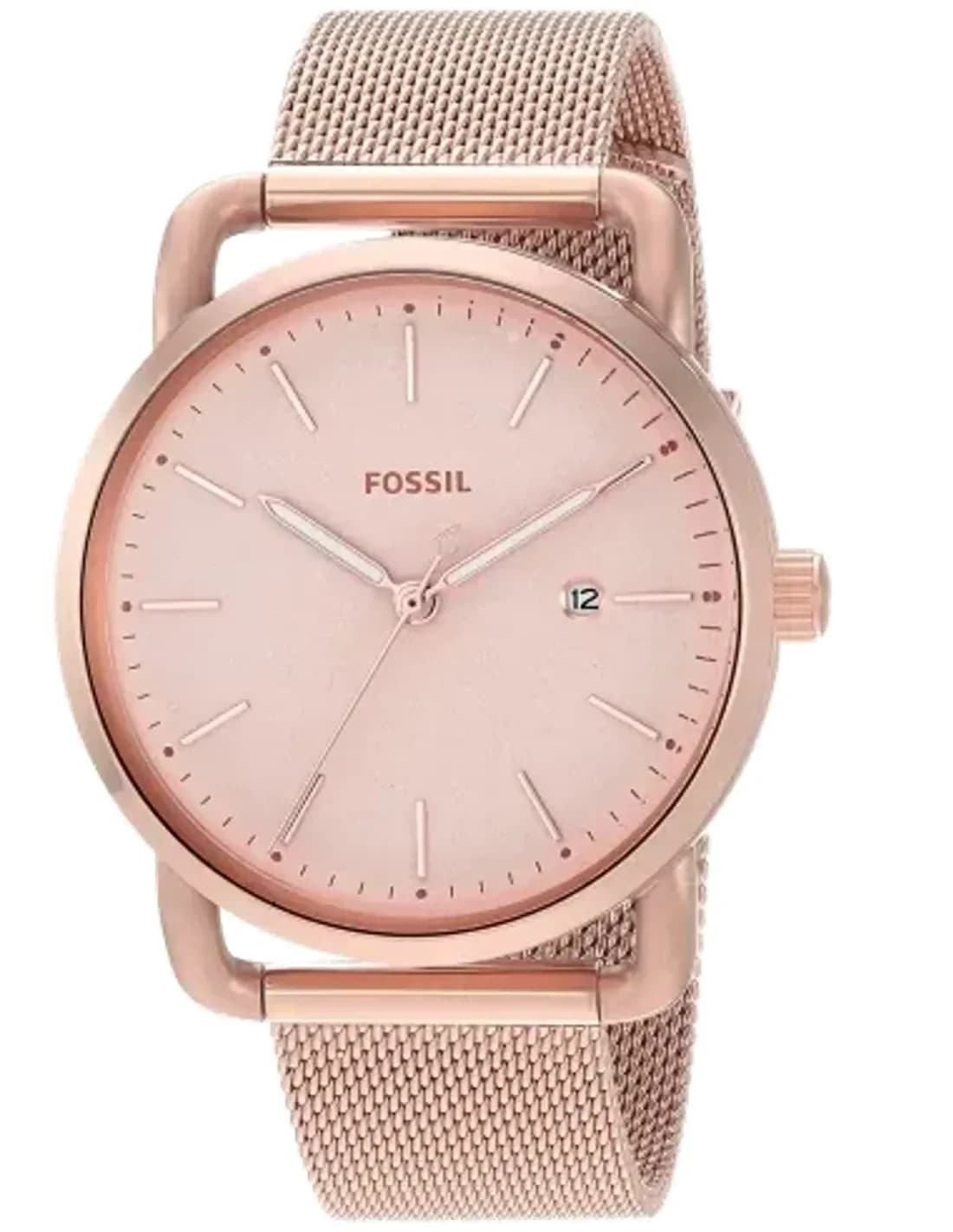 Montre Femme Fossil ES4333 Or Rose à Maillons Polis