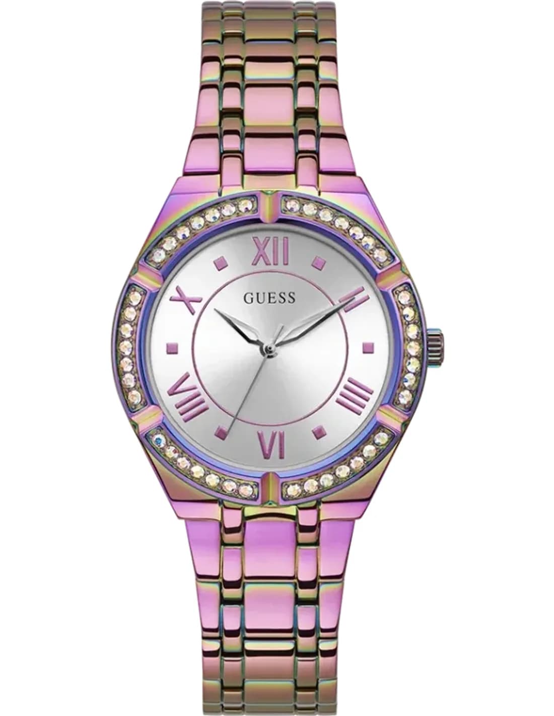 Montre Femme Guess Cosmo GW0033L6 Acier Arc-en-ciel et Cristaux