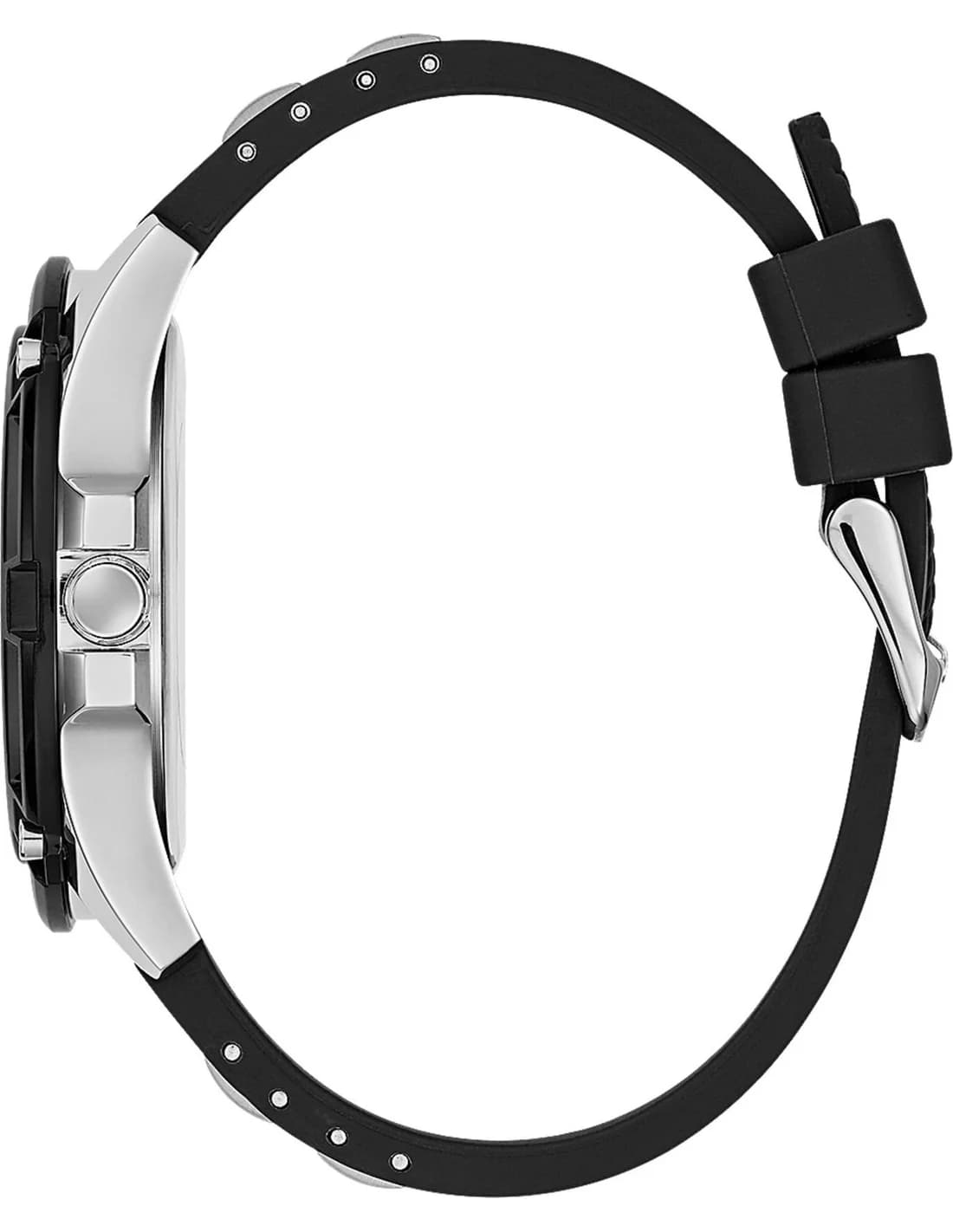 Profil de la montre Guess GW0051G1, boîtier argent