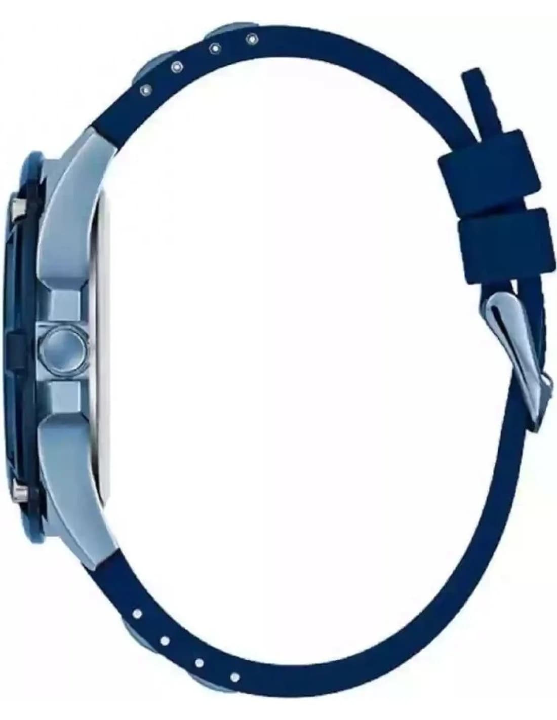 Profil de la montre Guess GW0051G4, boîtier bleu