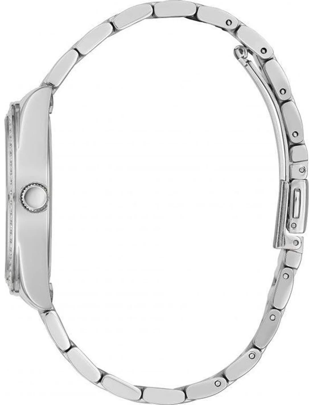 Cadran bleu de la montre Guess GW0307L1 en détail