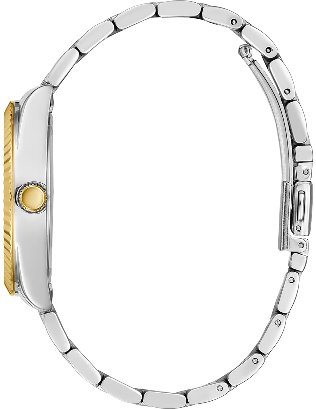 Cadran vert de la montre Guess GW0308L5 en détail