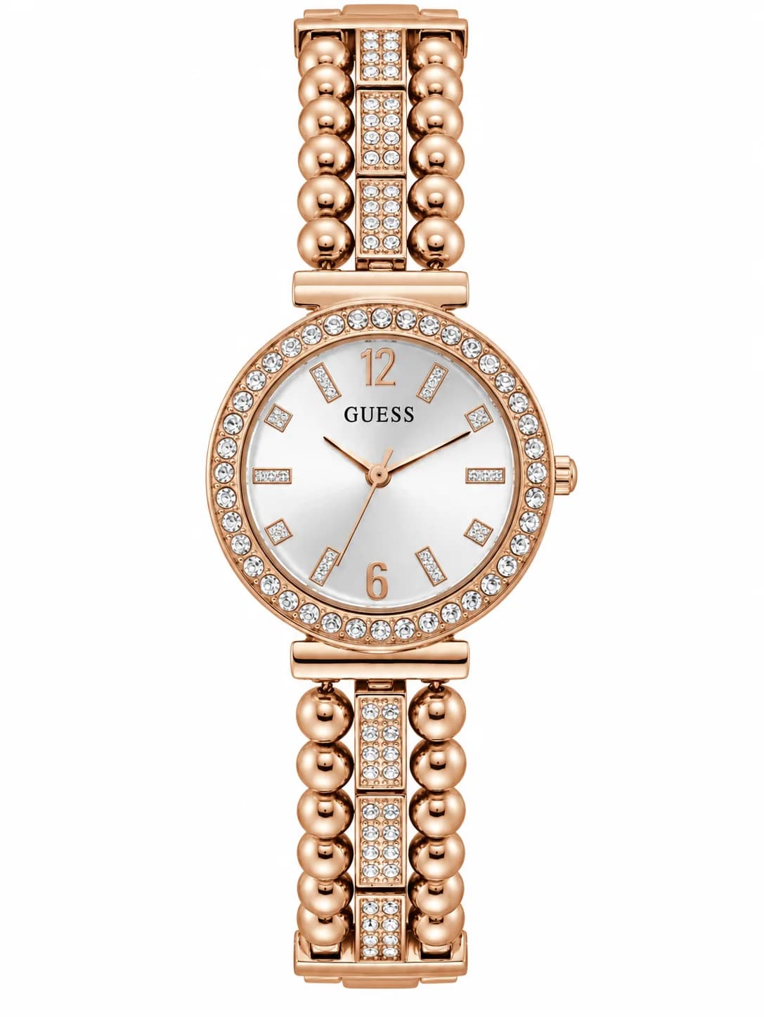 Montre Femme Guess GW0401L3 Gala Acier Rose Gold et Strass