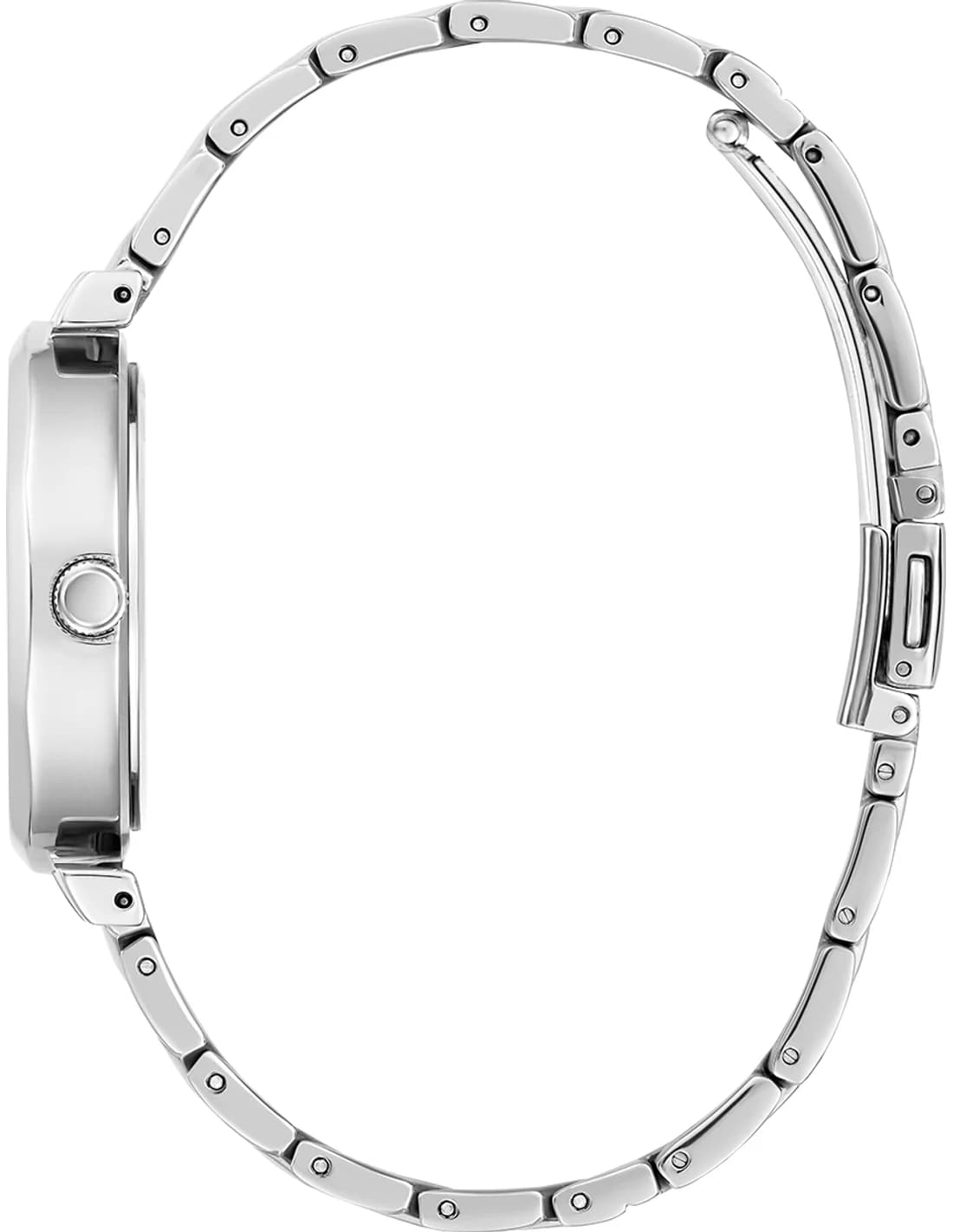 Cadran noir de la montre Guess GW0613L1 en détail