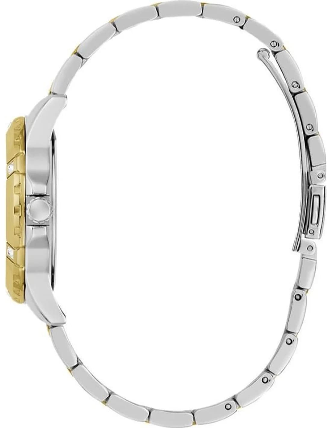 Cadran vert de la montre Guess GW0723L1 en détail