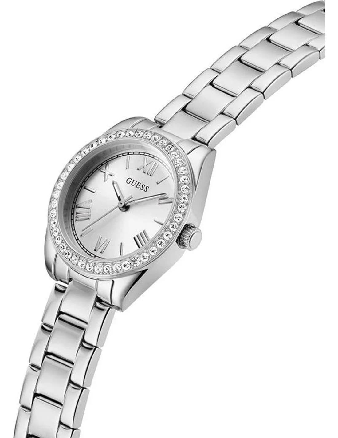 Profil de la montre Guess GW0841L6, boîtier argent