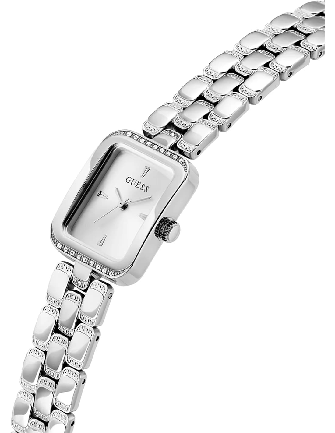 Profil de la montre Guess GW0865L1, boîtier argent