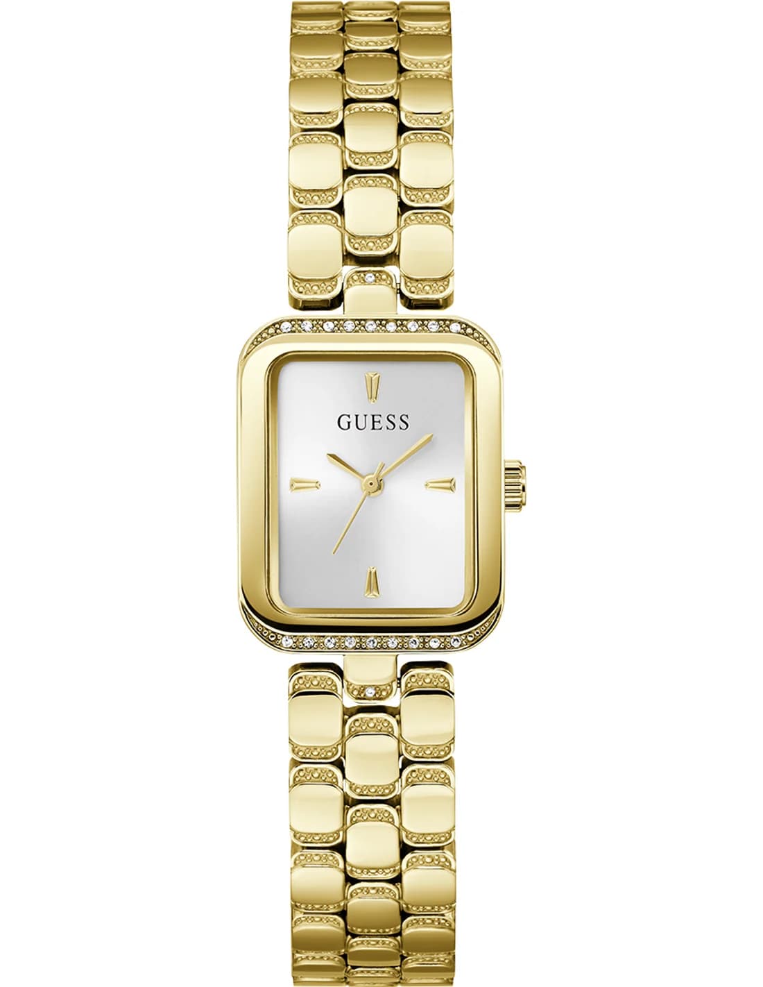 Montre femme Guess GW0865L2, cadran argenté, bracelet acier