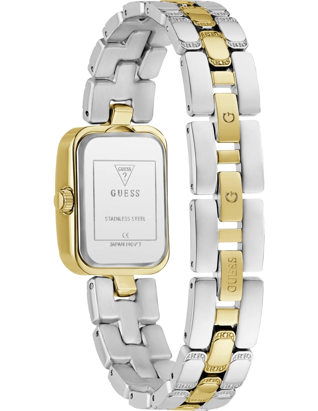 Cadran vert de la montre Guess GW0865L6 en détail