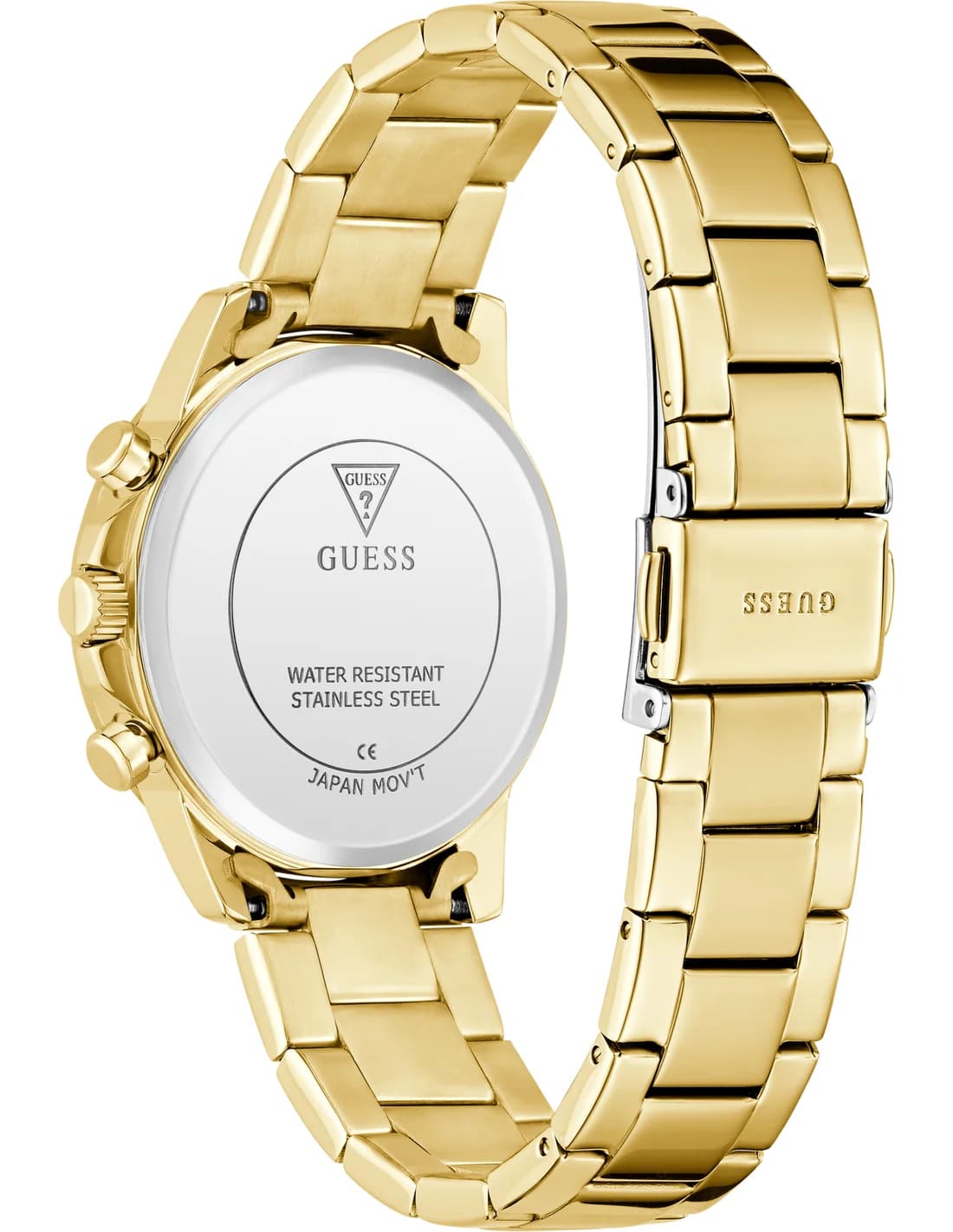 Cadran vert de la montre Guess GW0933L6 en détail