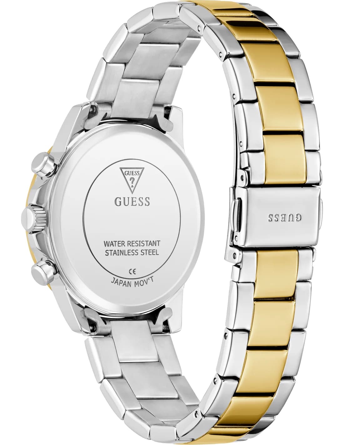 Cadran vert de la montre Guess GW0933L7 en détail