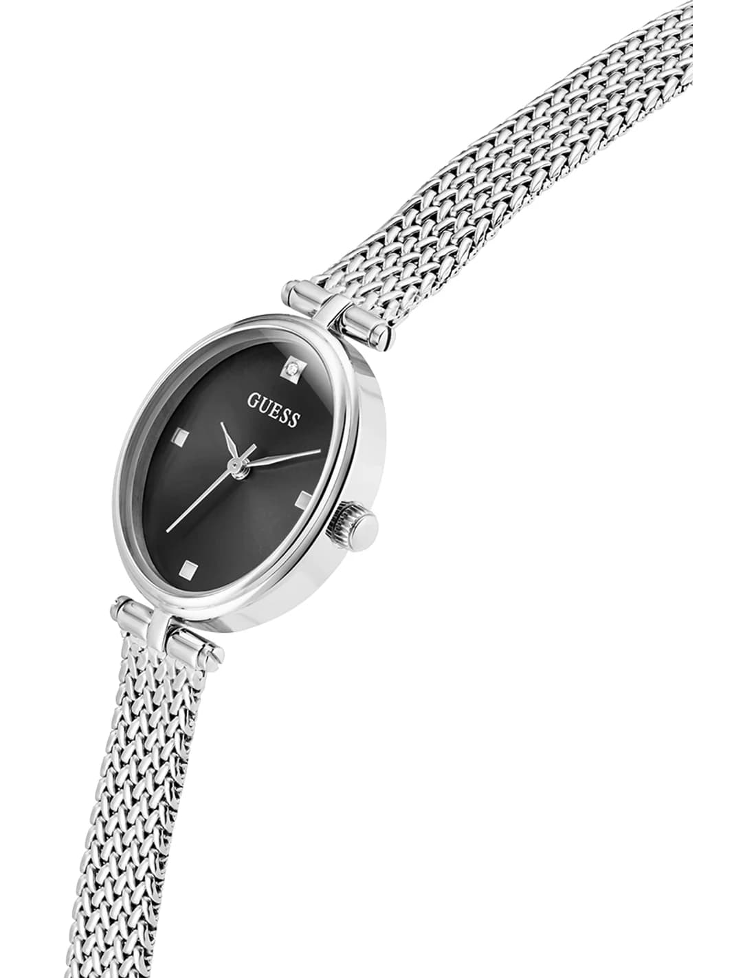 Profil de la montre Guess GW0935L1, boîtier argent