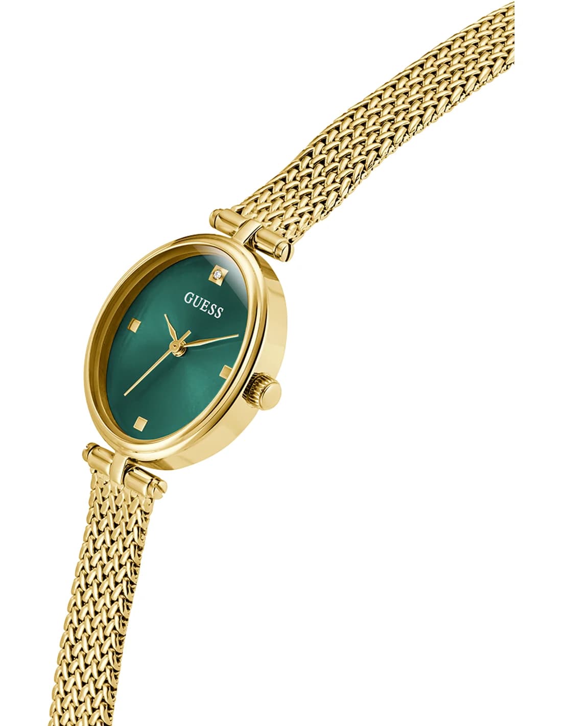 Profil de la montre Guess GW0935L2, boîtier or