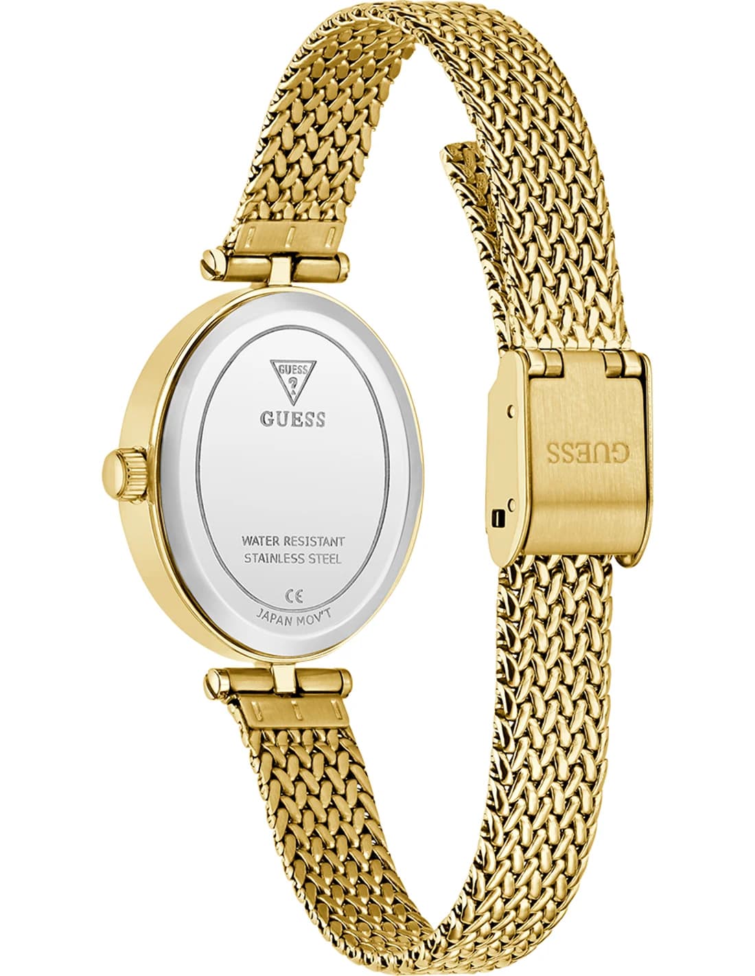 Cadran vert de la montre Guess GW0935L2 en détail