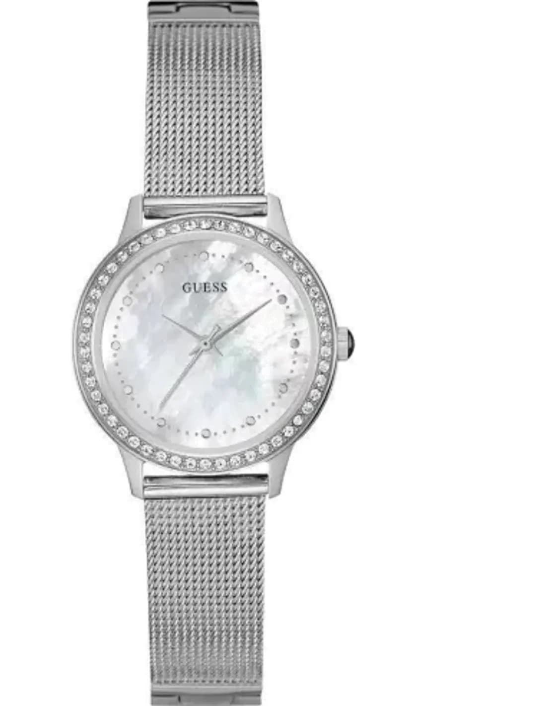 Montre Femme Guess Chelsea W0647L1 Acier Argenté Design Épuré