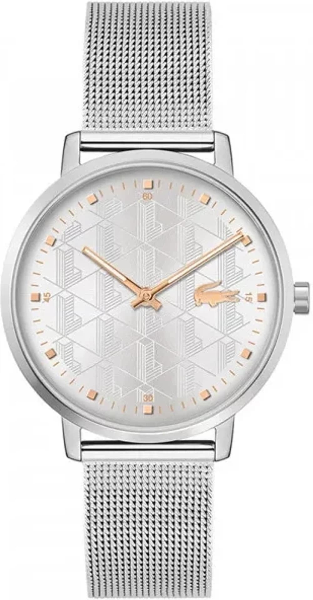 Montre femme Lacoste 2001285, acier inoxydable, cadran argent