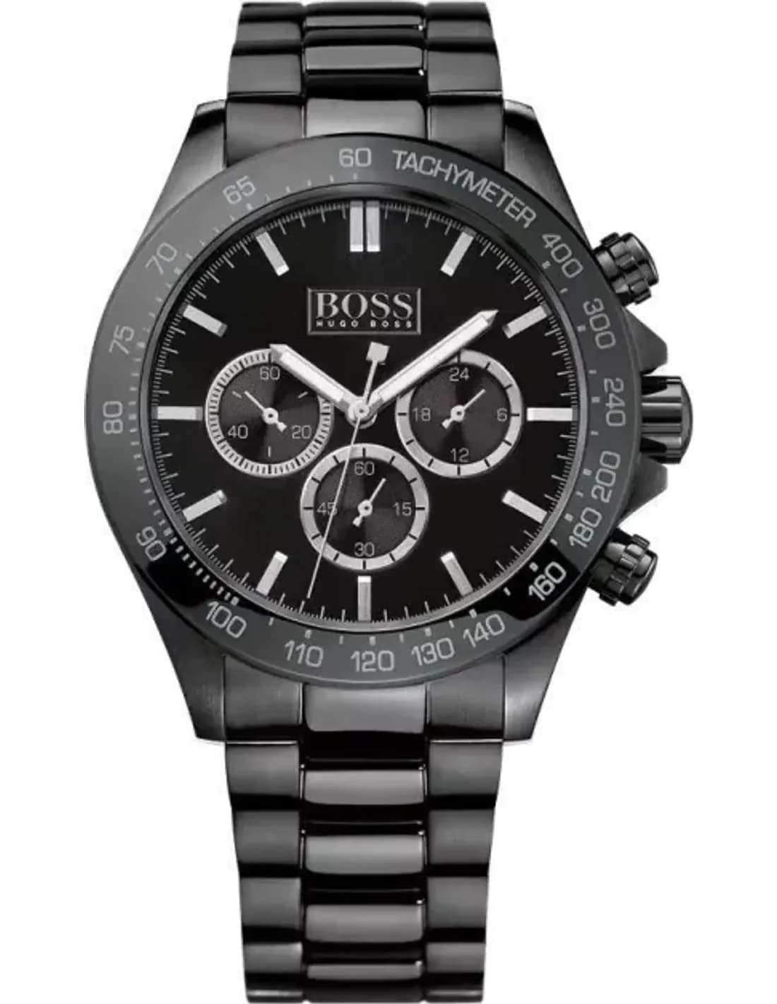 Montre Hugo Boss 1512961 Ikon en Acier Noir 44mm