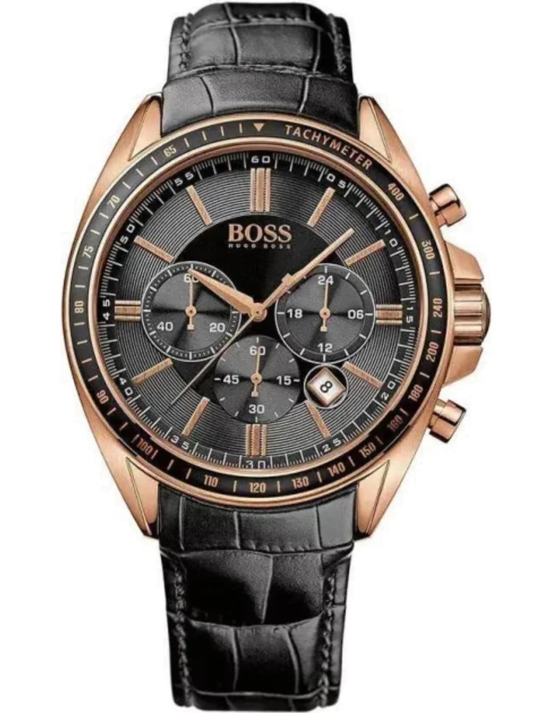 Montre Hugo Boss 1513092 Bracelet Cuir Noir