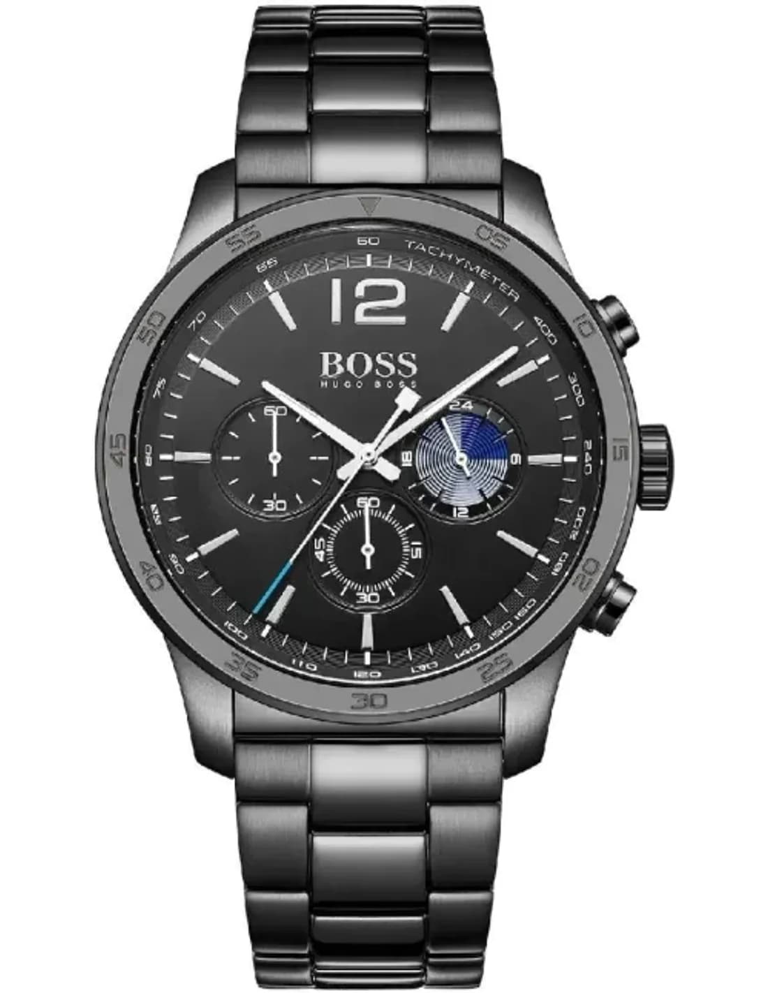 Montre Hugo Boss 1513528 Chronographe en Acier Noir