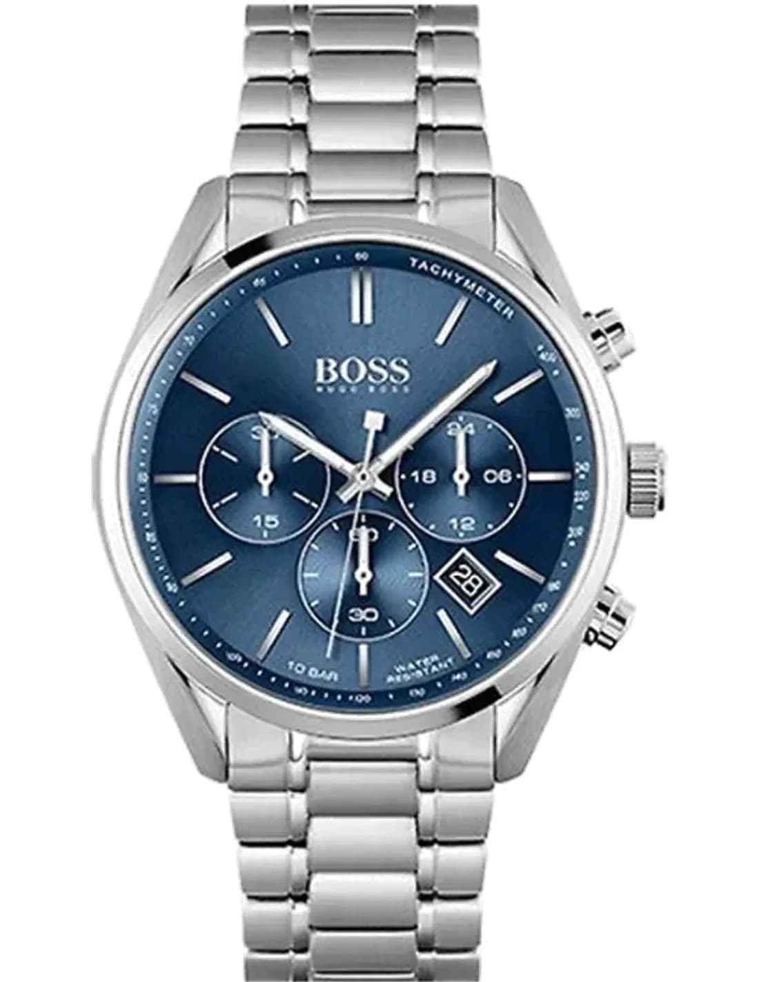 Montre Homme Hugo Boss Skymaster 1513784 cadran bleu multifonctions