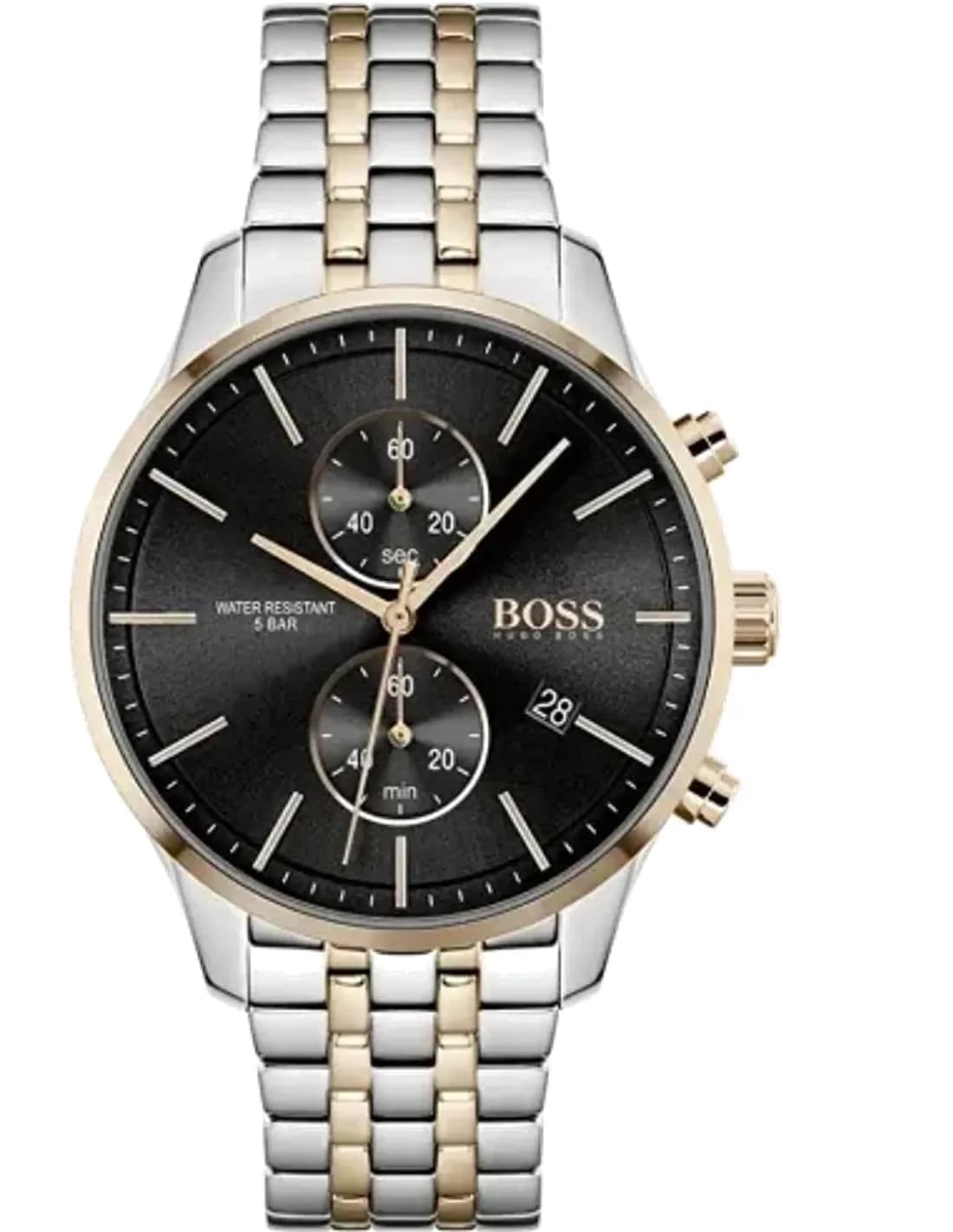 Montre Homme Hugo Boss Associate 1513840 chronographe bicolore