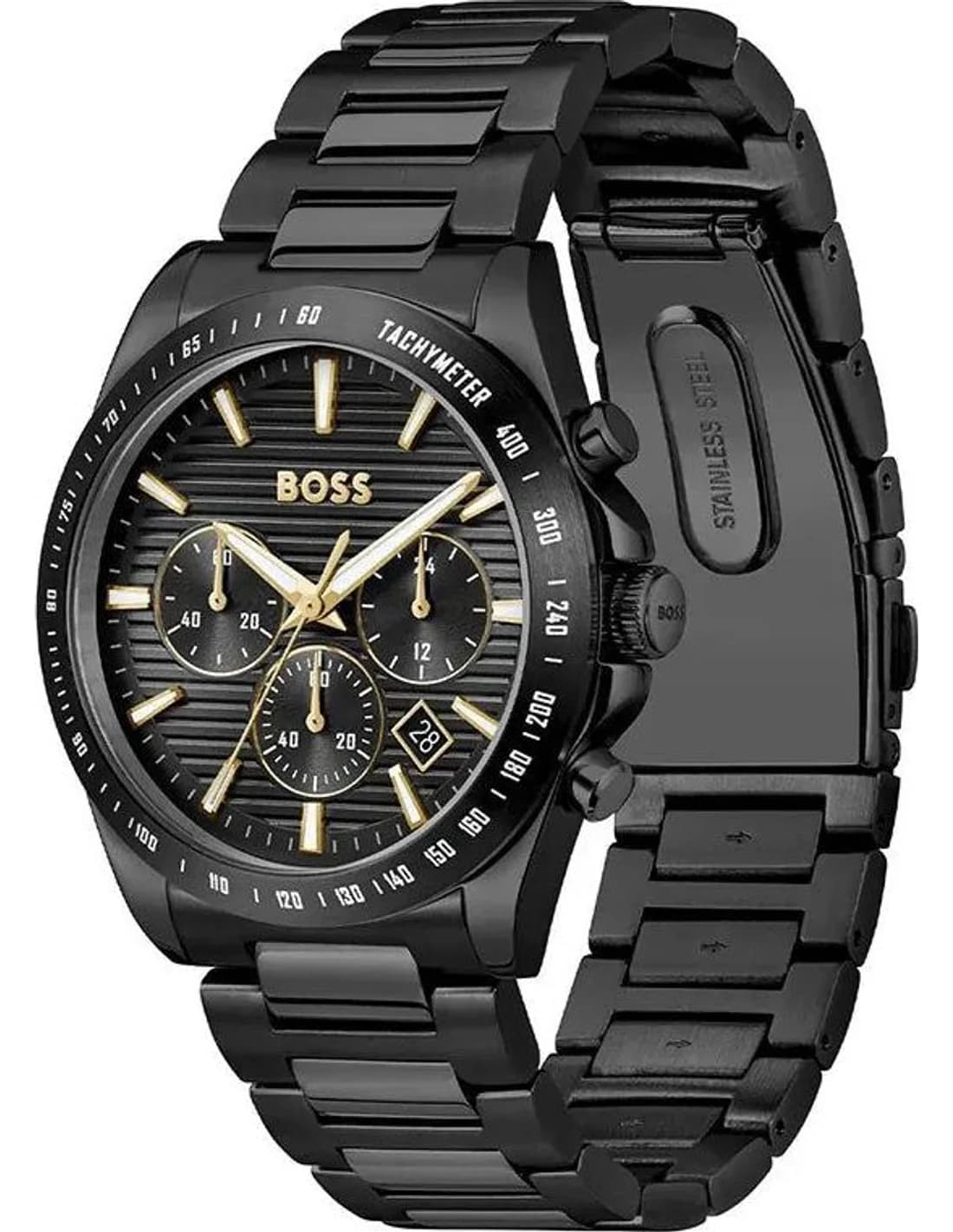 Profil de la montre Hugo Boss 1514291, boîtier noir