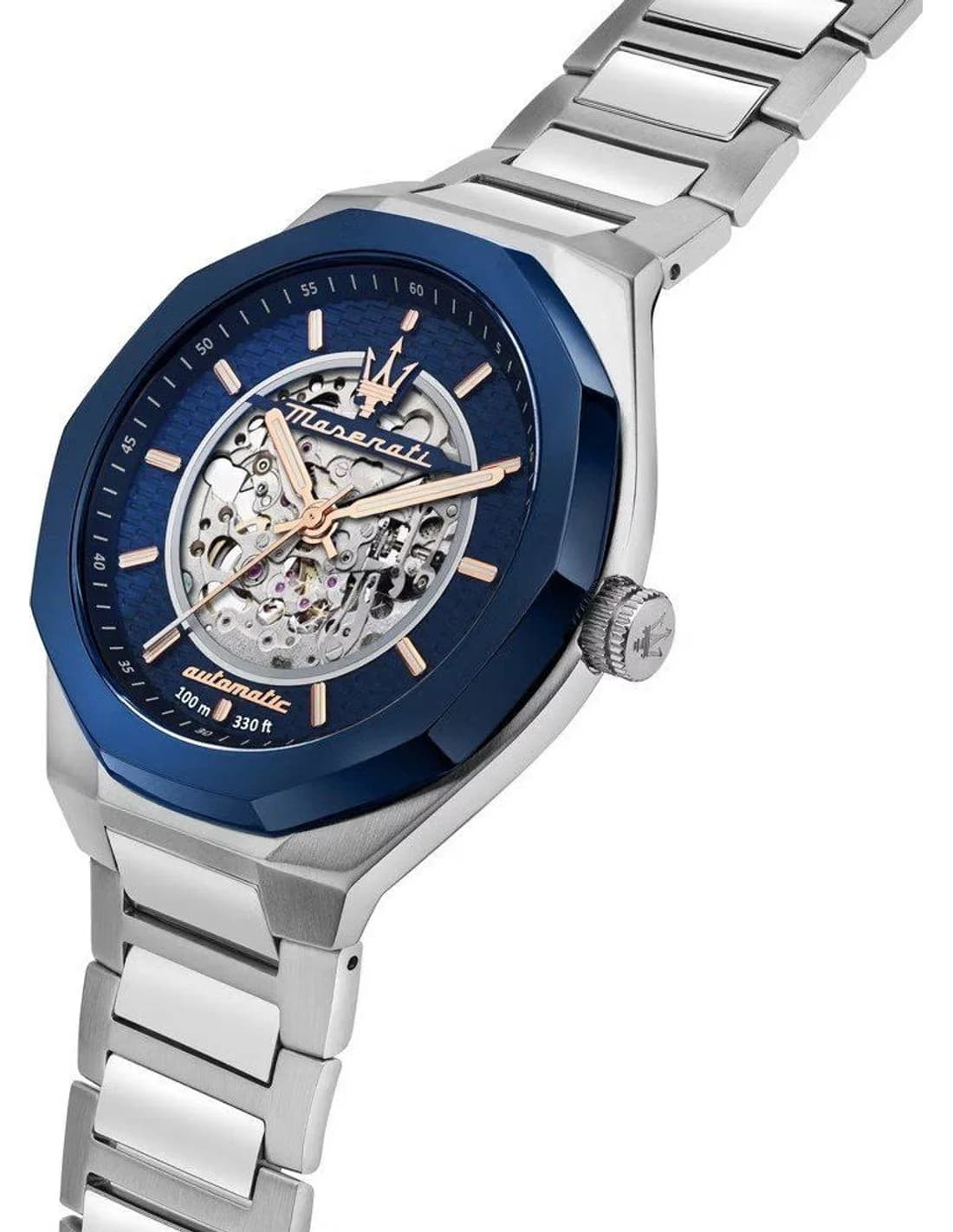 Profil de la montre Maserati R8823142004, boîtier argent