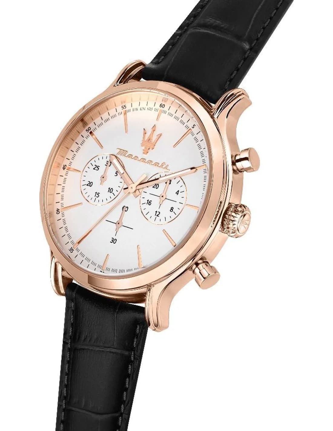 Profil de la montre Maserati R8871618016, boîtier or rose