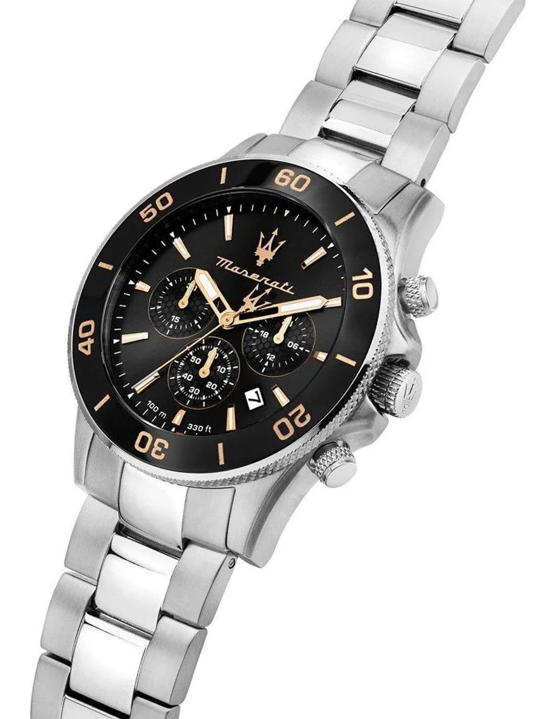 Profil de la montre Maserati R8873600003, boîtier argent